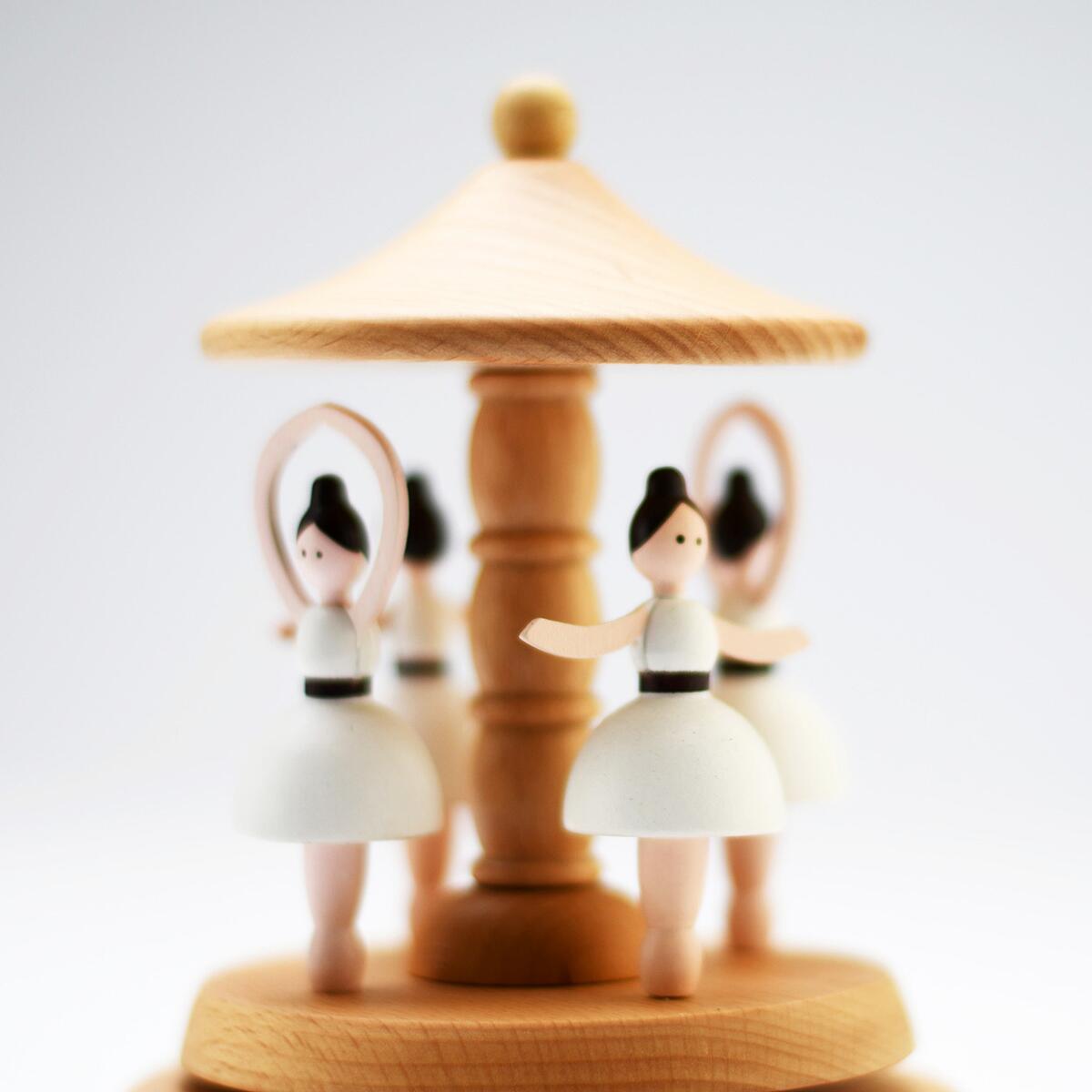 Ballet Twirl Music Box (Melody:Castle in the Sky)