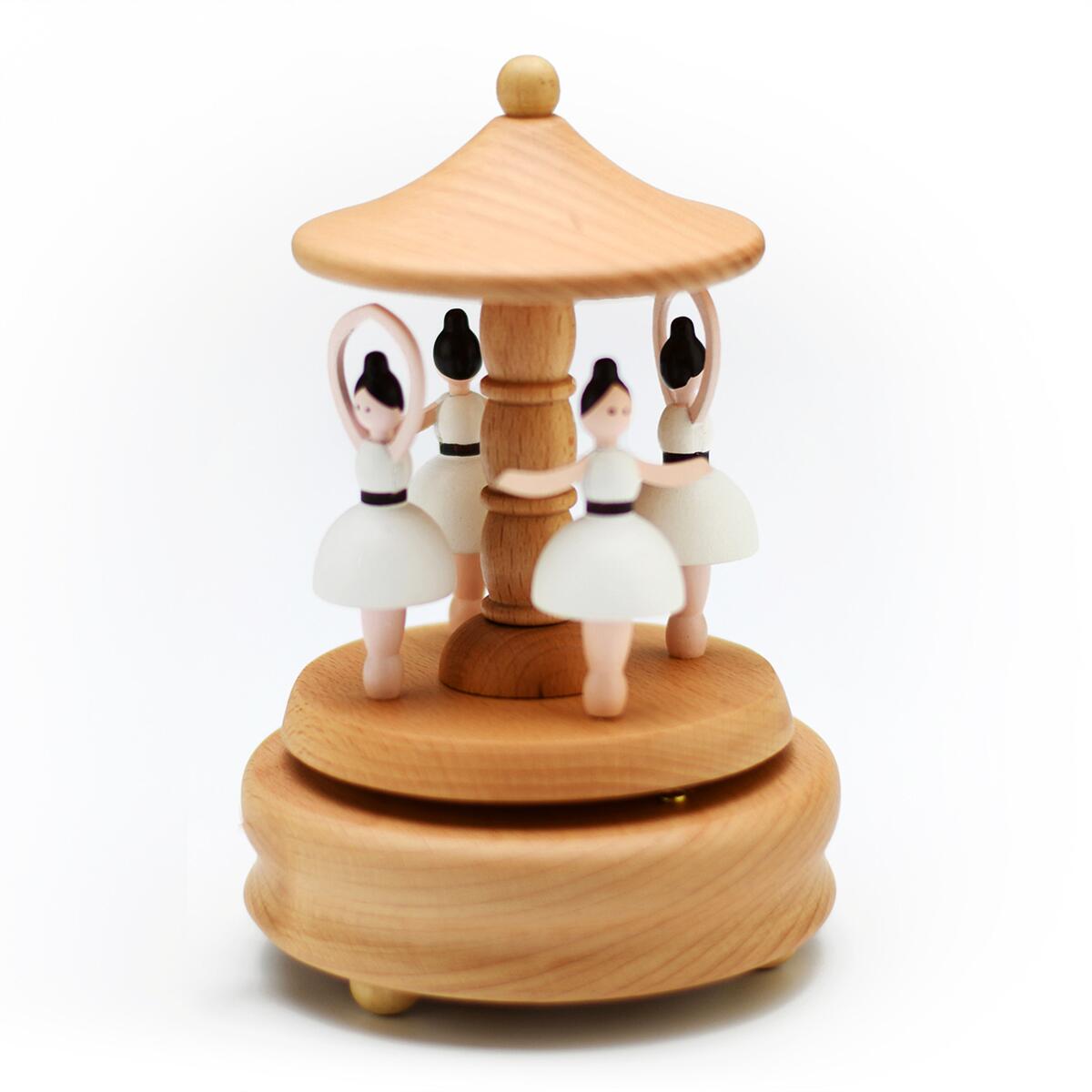 Ballet Twirl Music Box (Melody:Castle in the Sky)