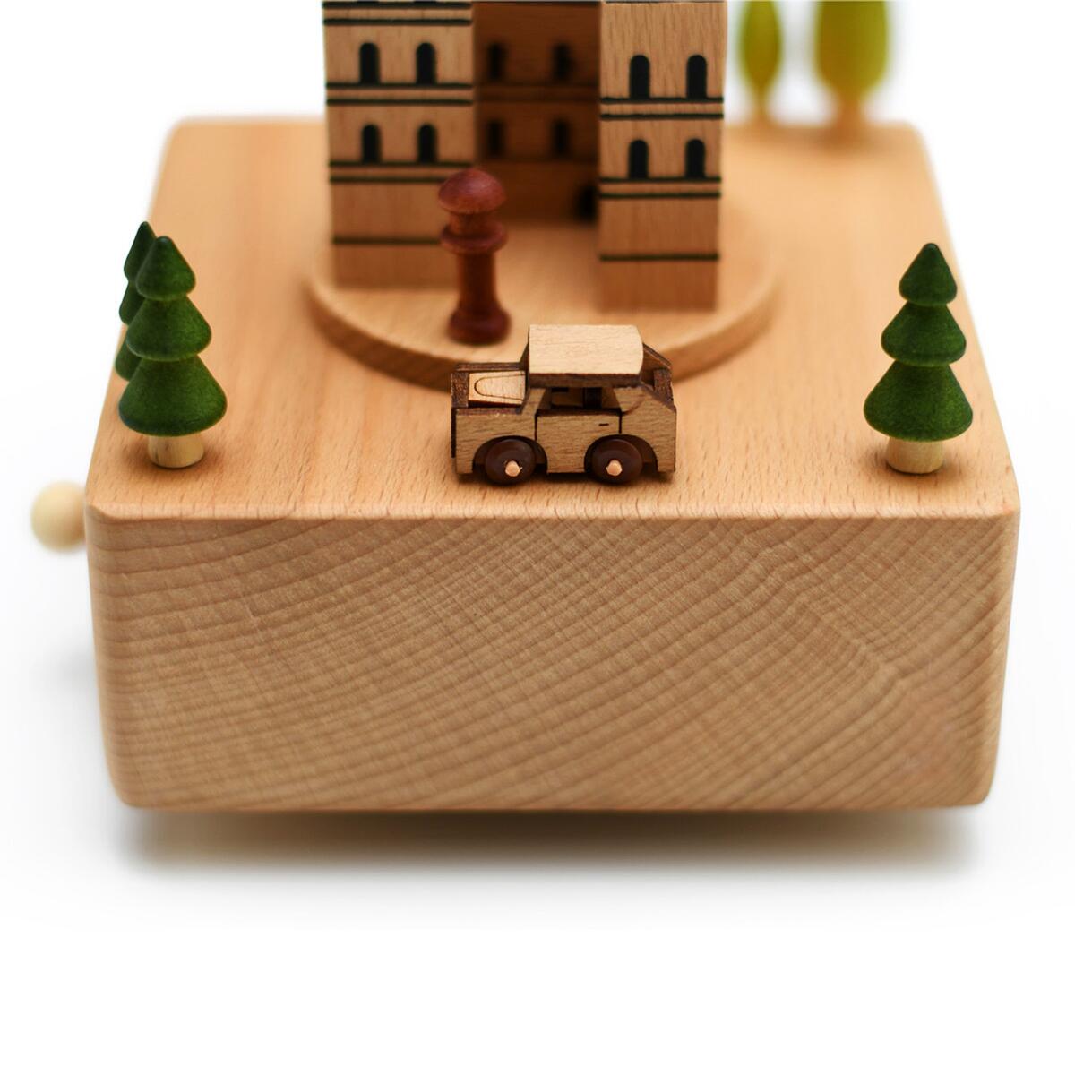 Big Ben & Car Music Box (Melody:Castle in the Sky)