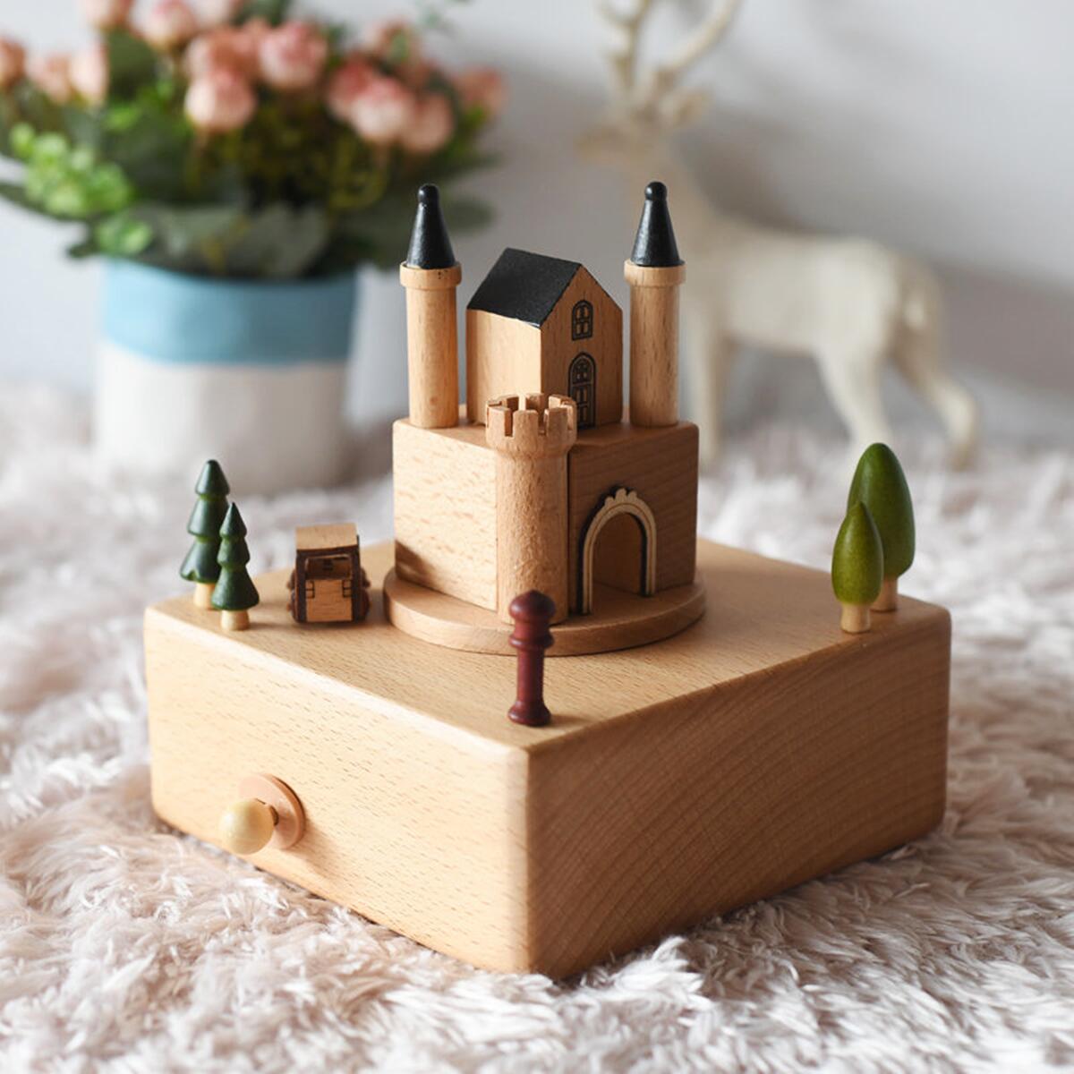 Castle in the Forest with a Moving Car (Melody: Castle in the Sky)