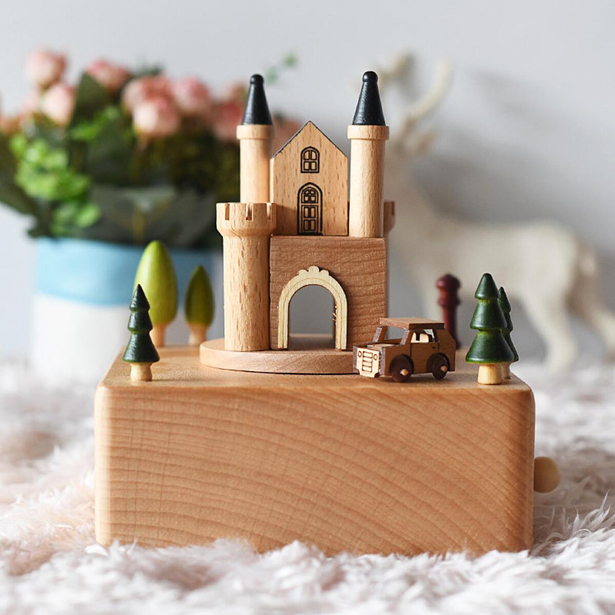 Castle in the Forest with a Moving Car (Melody: Castle in the Sky)