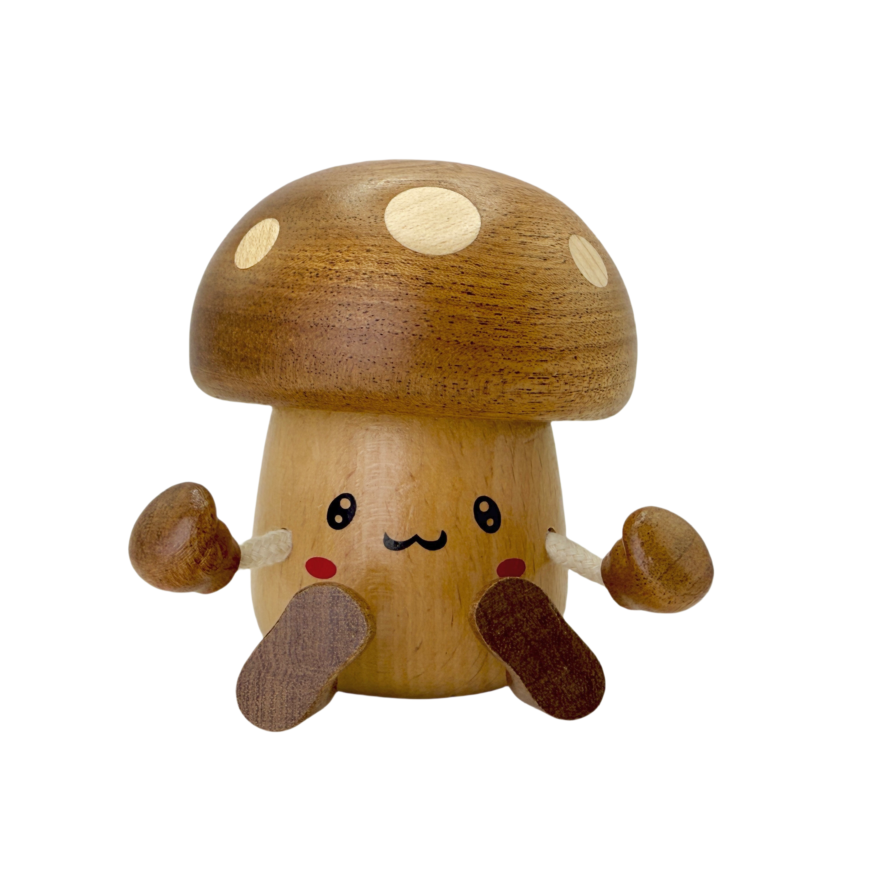 Cute Smiling Mushroom Doll Music Box (Melody Castle in the Sky)