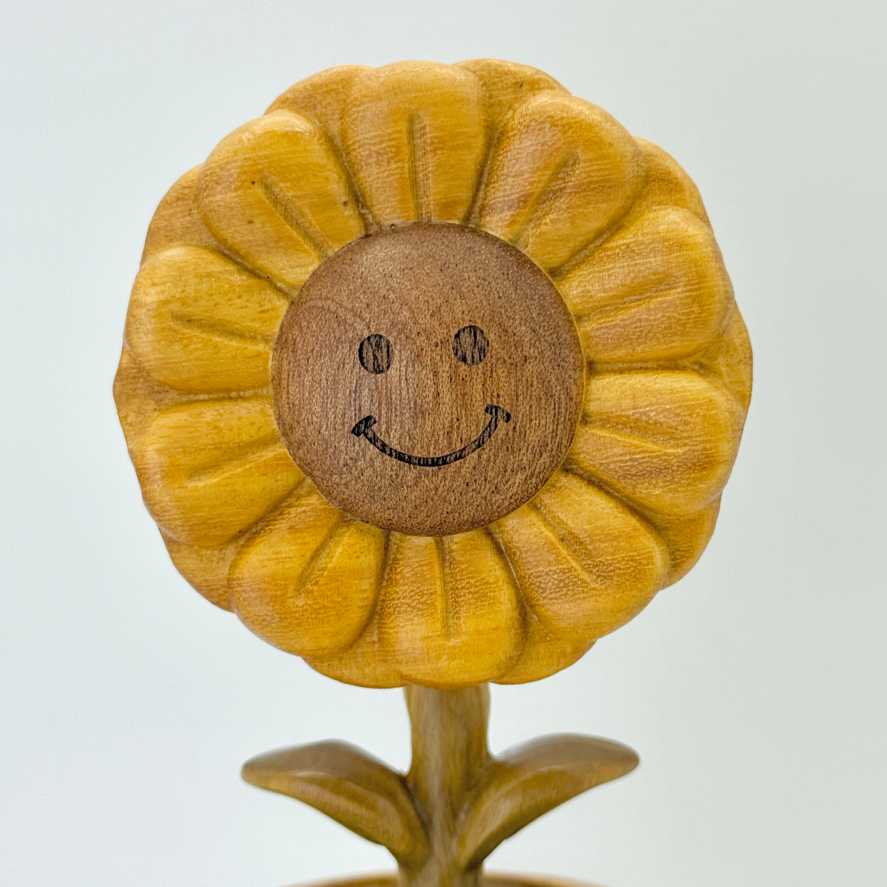 Smiling Sunflower Rotating Music Box (Melody Castle in the Sky)