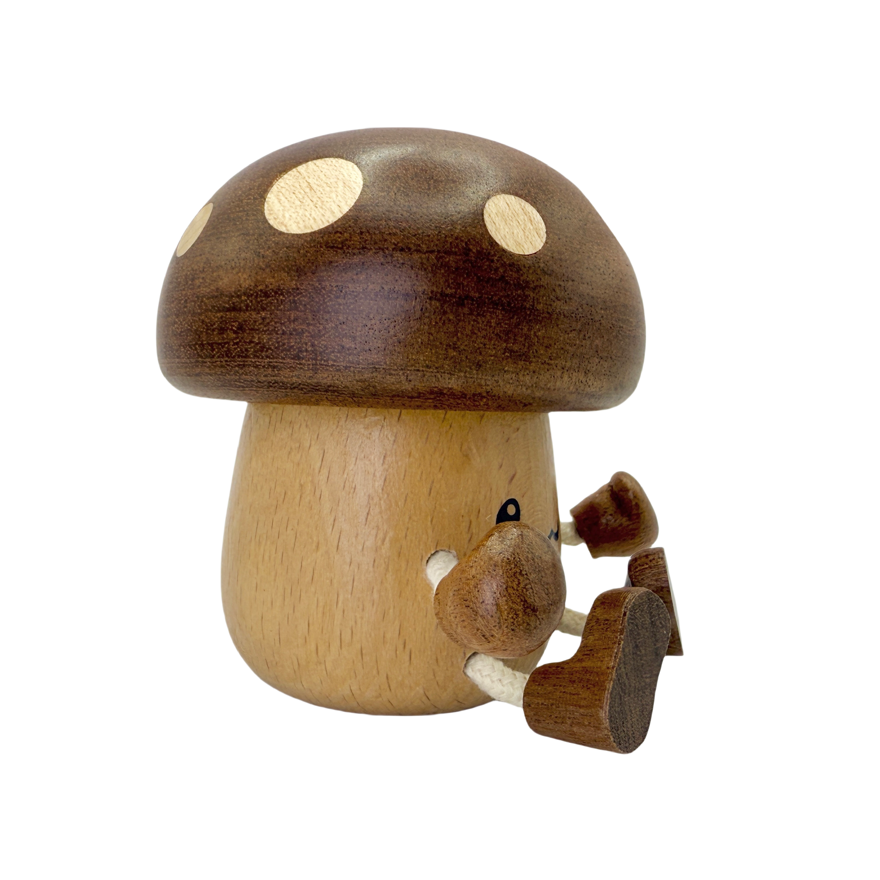 Cute Smiling Mushroom Doll Music Box (Melody Castle in the Sky)