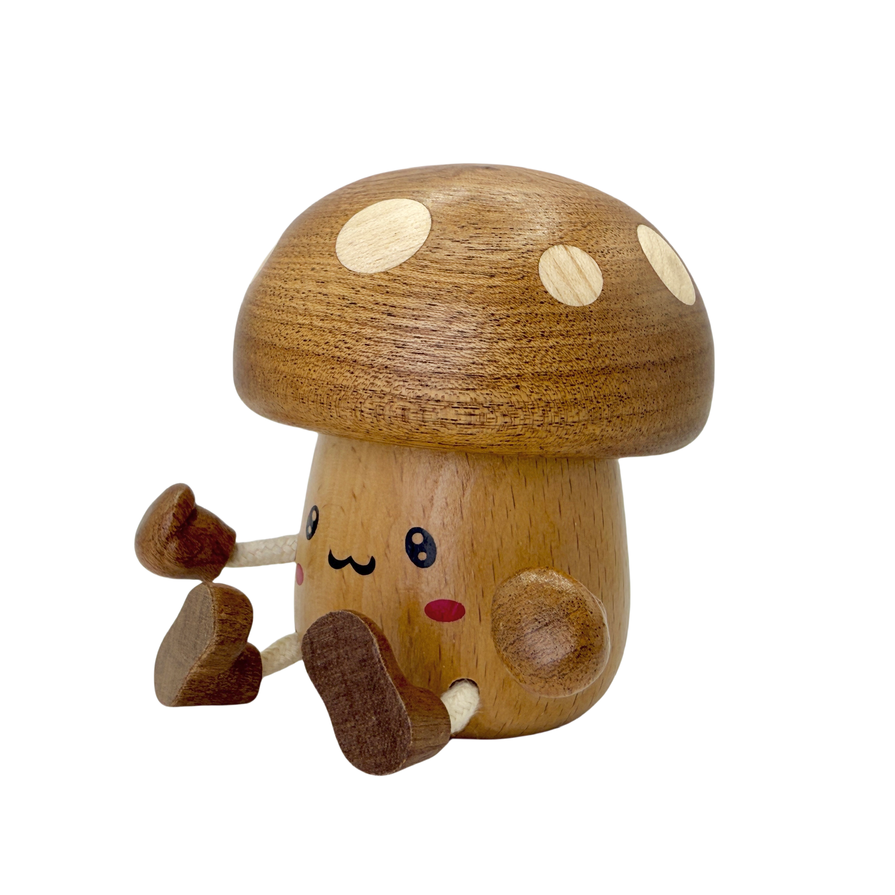 Cute Smiling Mushroom Doll Music Box (Melody Castle in the Sky)