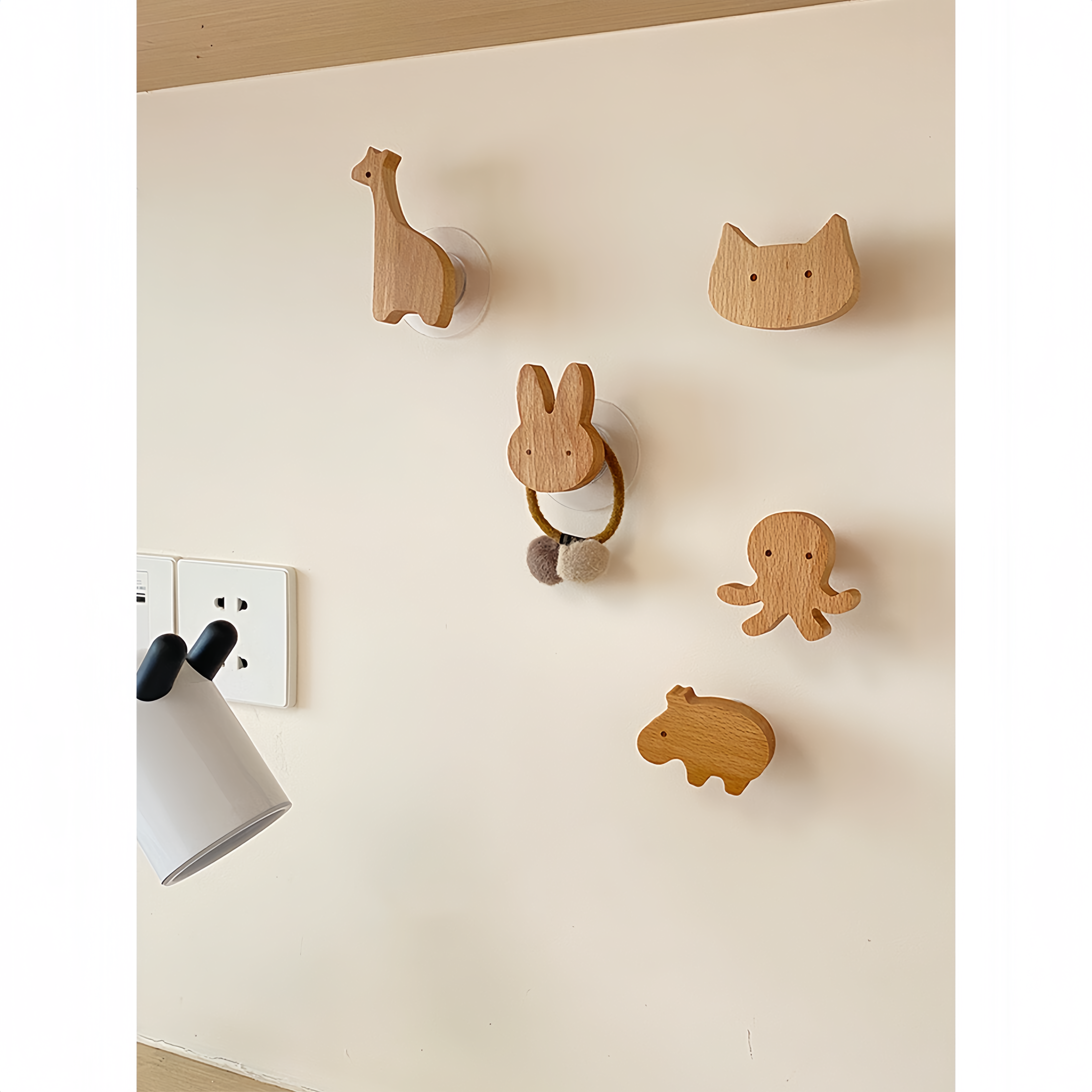 Wooden Animal Hook