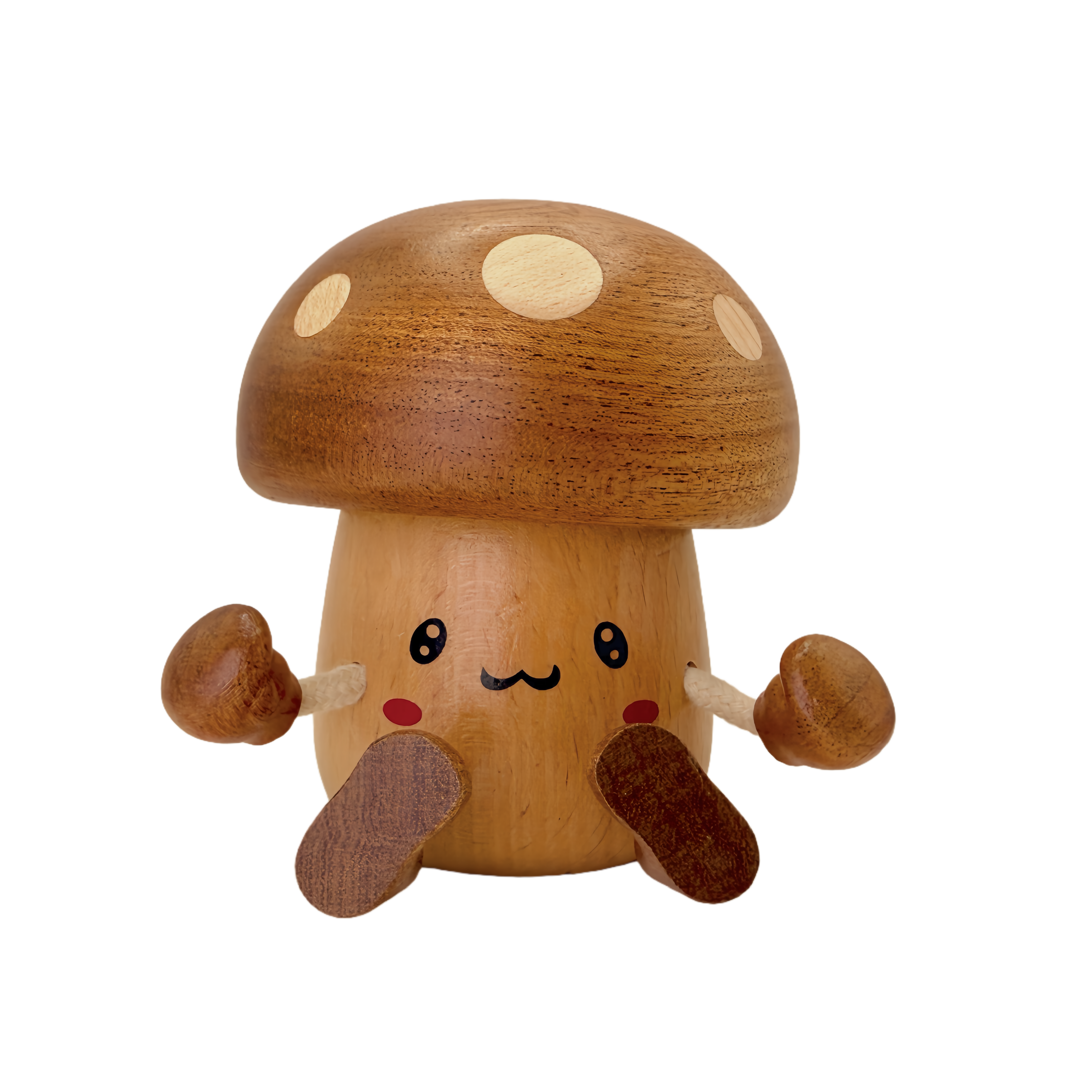 Cute Smiling Mushroom Doll Music Box (Melody Castle in the Sky)
